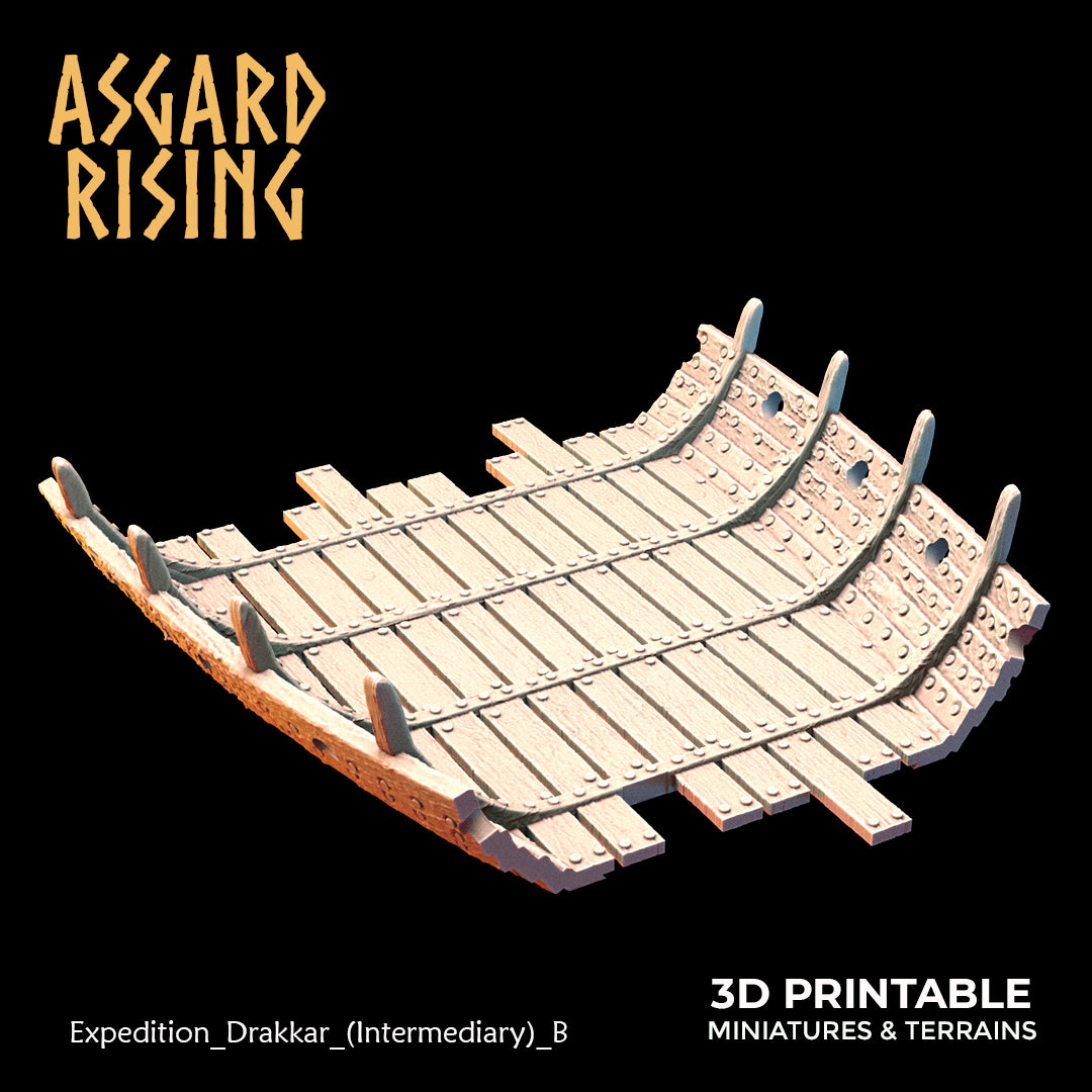 Expedition Drakkars (Viking Ships Scenery) - Asgard Rising