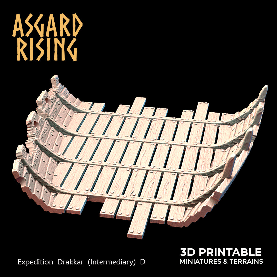 Expedition Drakkars (Viking Ships Scenery) - Asgard Rising