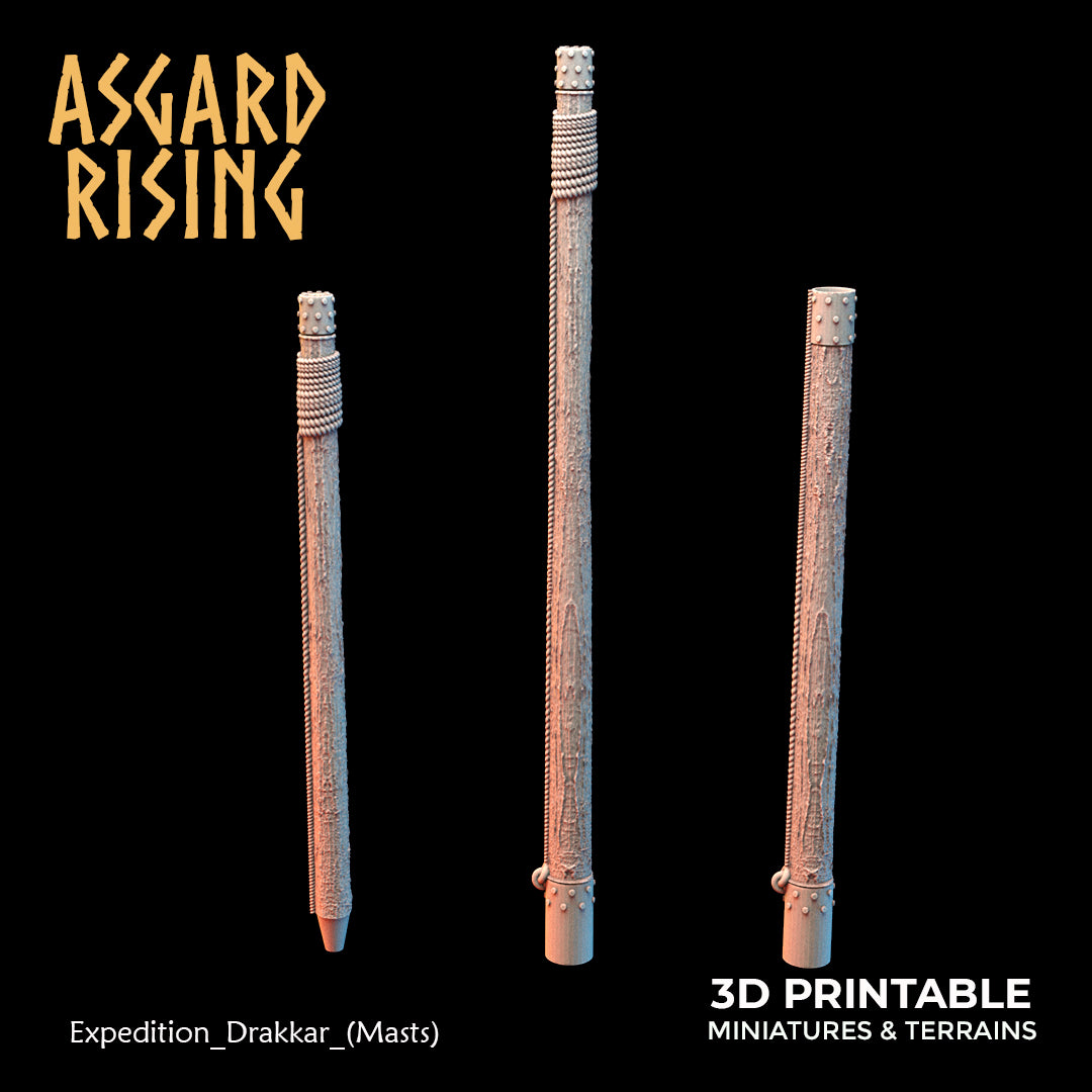 Expedition Drakkars (Viking Ships Scenery) - Asgard Rising