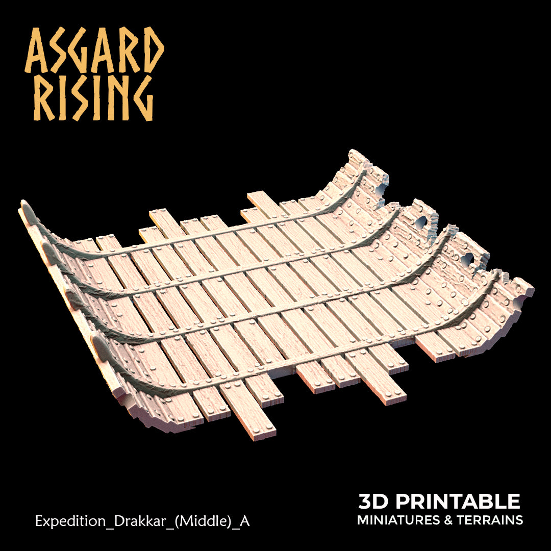 Expedition Drakkars (Viking Ships Scenery) - Asgard Rising