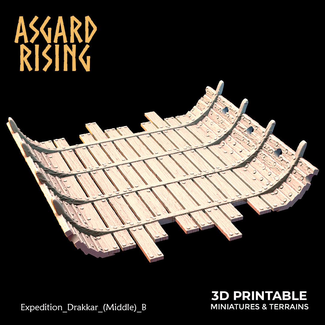 Expedition Drakkars (Viking Ships Scenery) - Asgard Rising