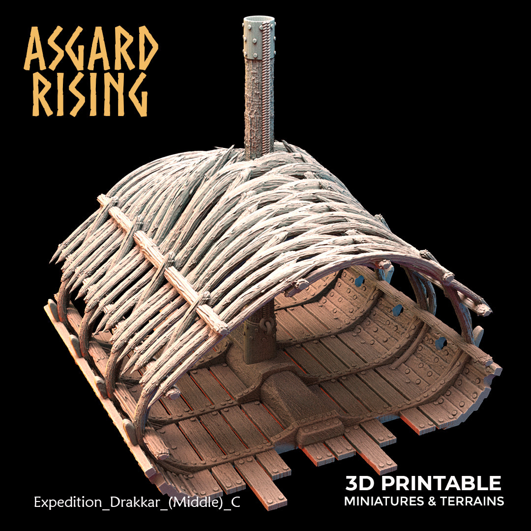 Expedition Drakkars (Viking Ships Scenery) - Asgard Rising