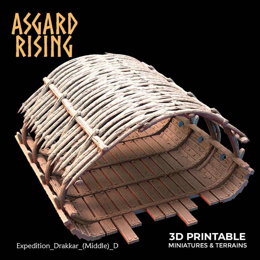 Expedition Drakkars (Viking Ships Scenery) - Asgard Rising