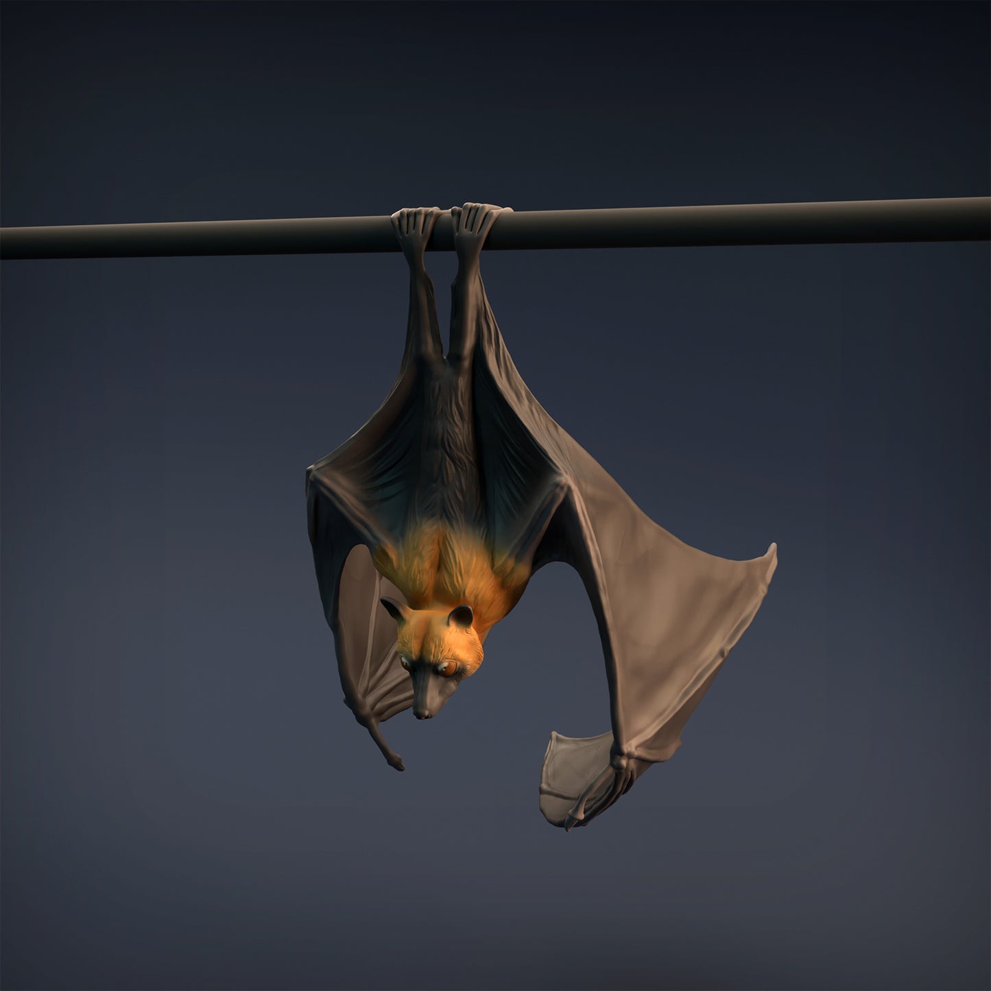 Flying Fox - Fruit Bat - Animal Den Miniatures