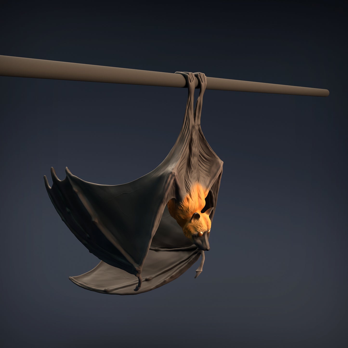 Flying Fox - Fruit Bat - Animal Den Miniatures