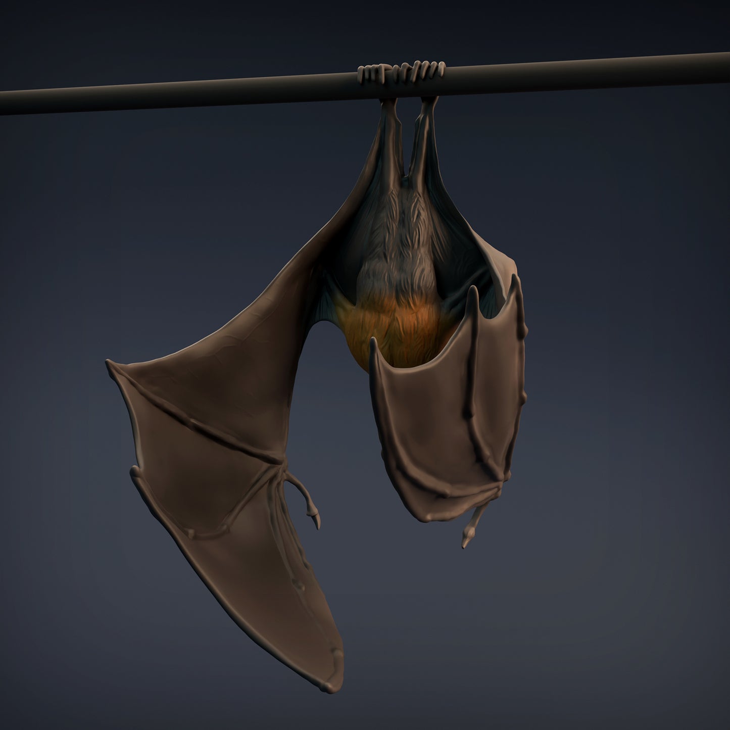 Flying Fox - Fruit Bat - Animal Den Miniatures