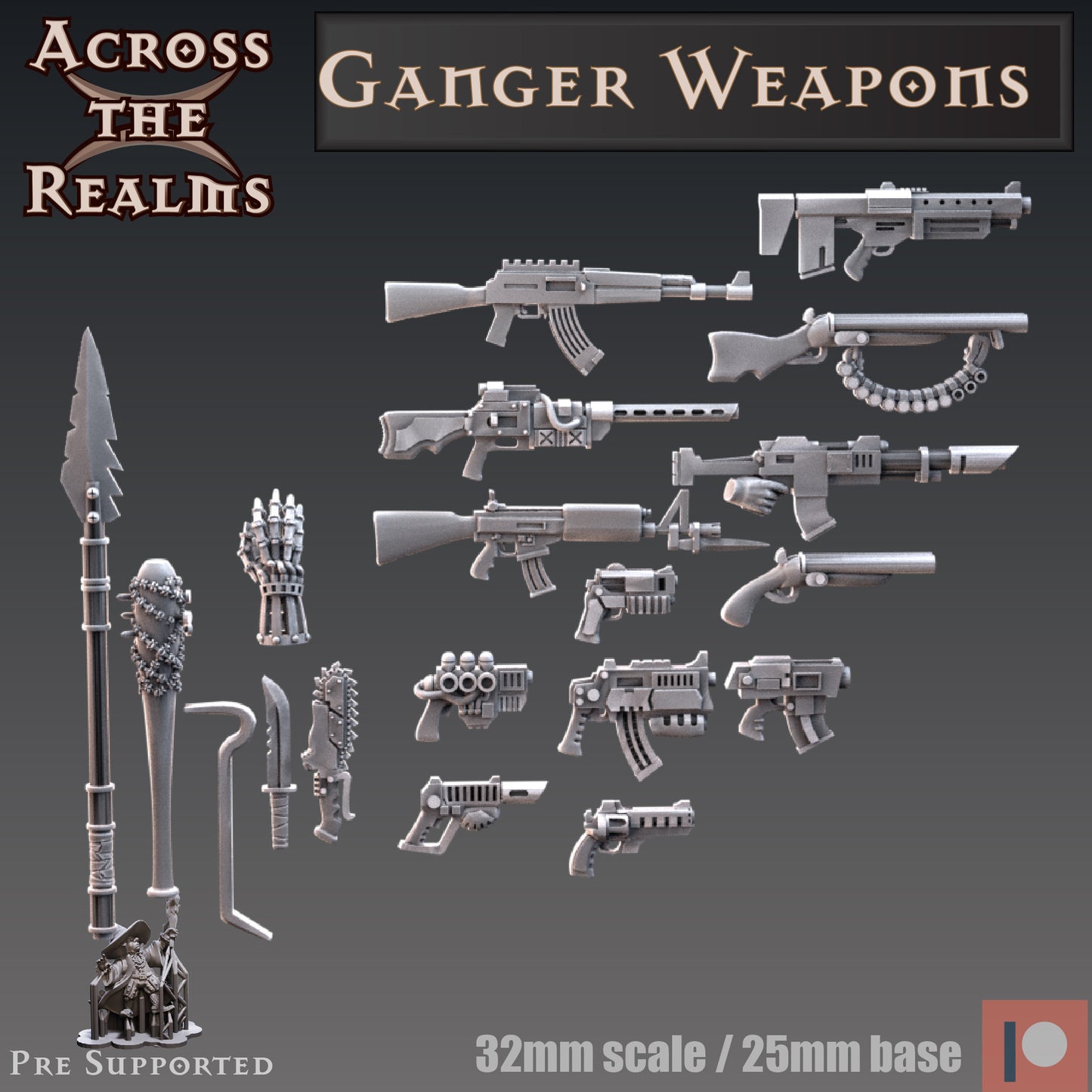 Weapon Bundle - Modern and Sci-Fi - Across the Realms