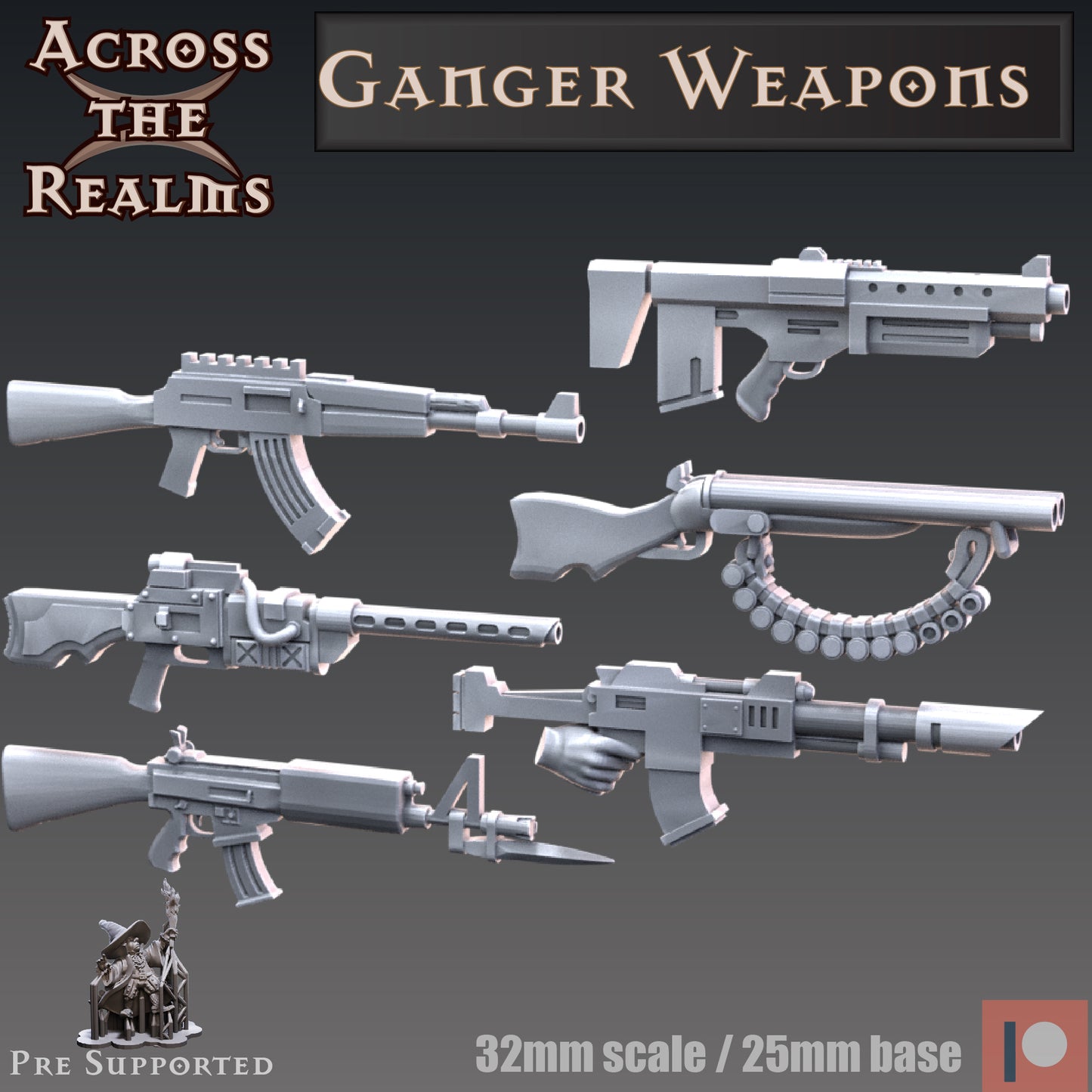 Weapon Bundle - Modern and Sci-Fi - Across the Realms