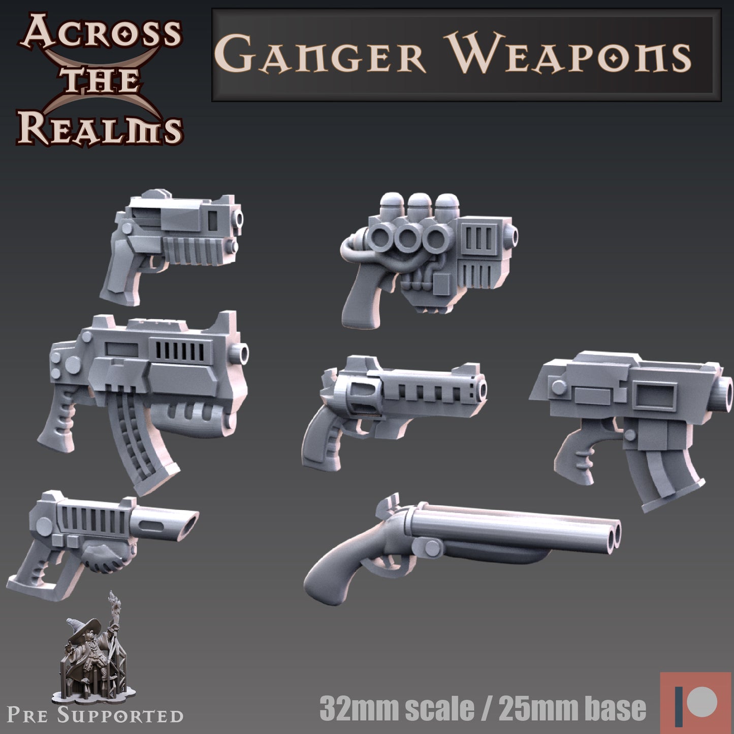 Weapon Bundle - Modern and Sci-Fi - Across the Realms