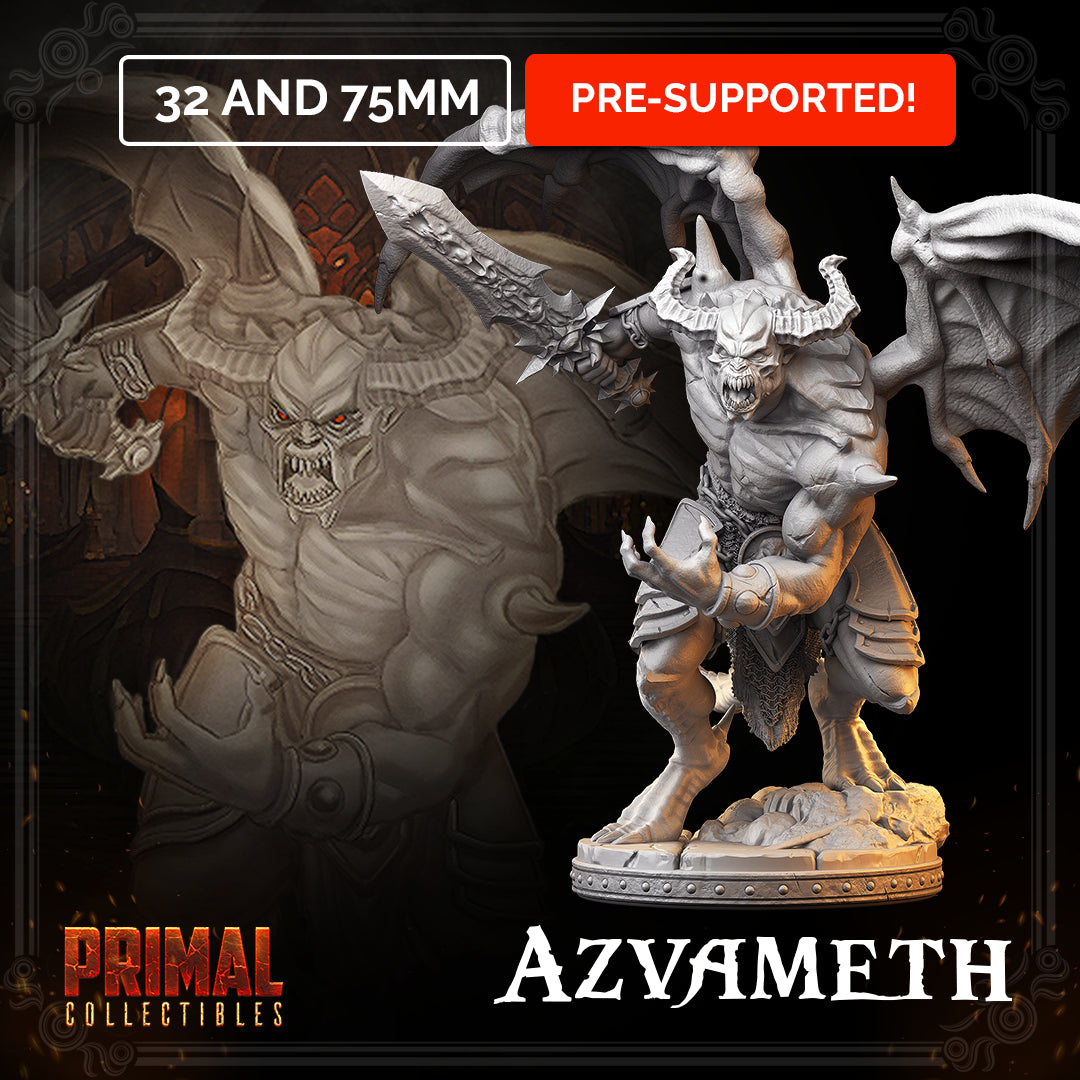 Gargoyle - Azvameth - MASTERS OF DUNGEONS QUEST - Primal Collectibles