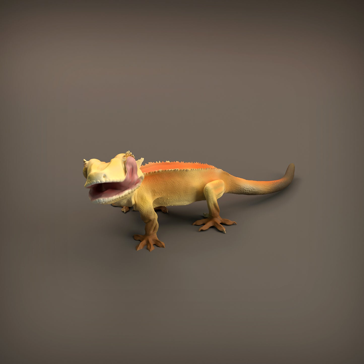 Crested Gecko - Animal Den Miniatures