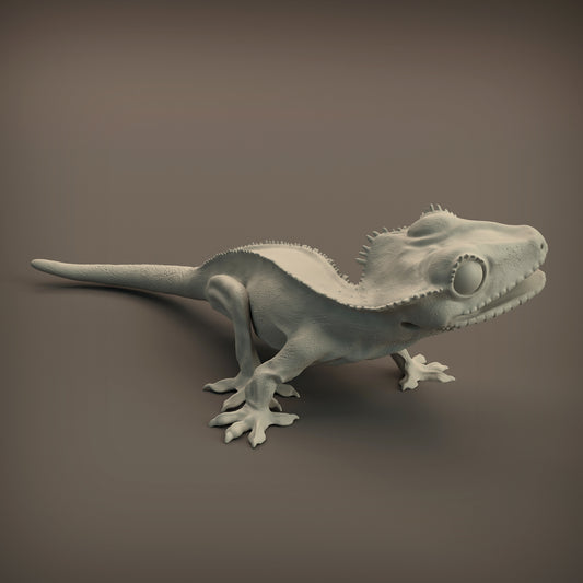 Crested Gecko - Animal Den Miniatures