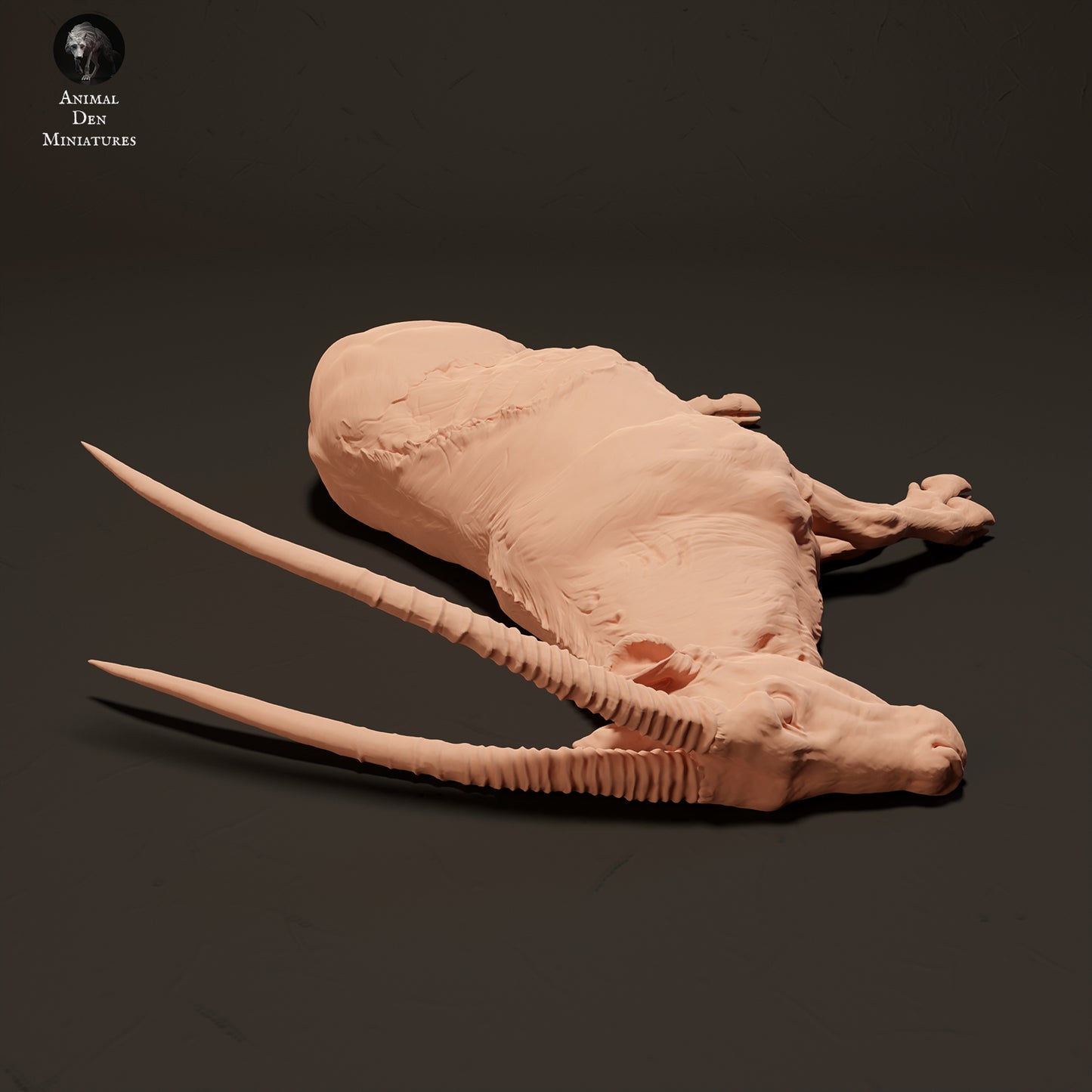 Gemsbok Carcass - Animal Den Miniatures