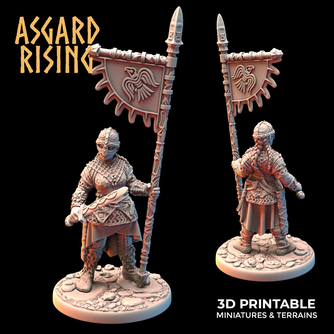 VIKINGS - Shieldmaidens Modular Warband - Asgard Rising