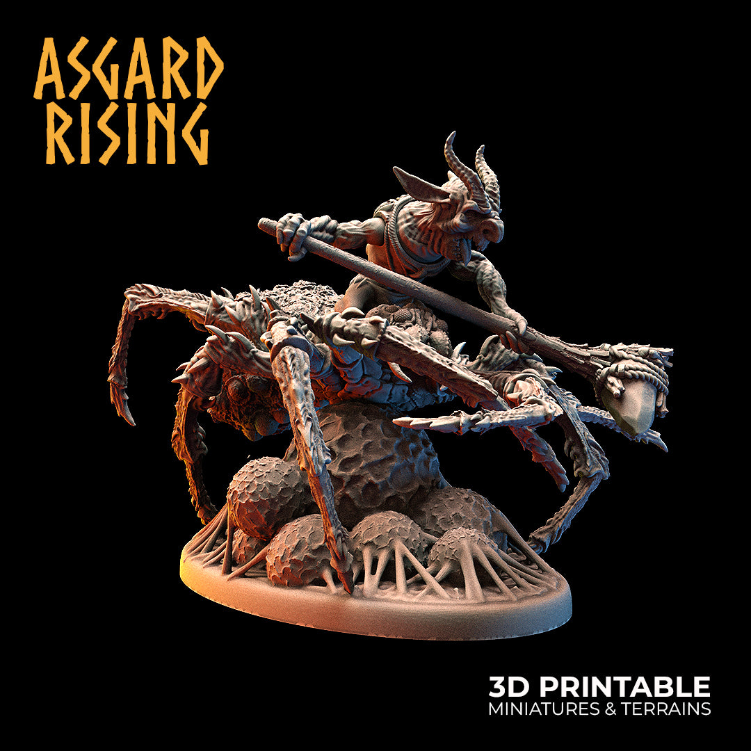 GOBLIN: Goblin Riders on Spiders - Asgard Rising