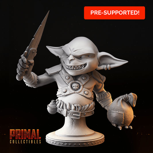 Goblin Bust - MASTERS OF DUNGEONS QUEST - Primal Collectibles