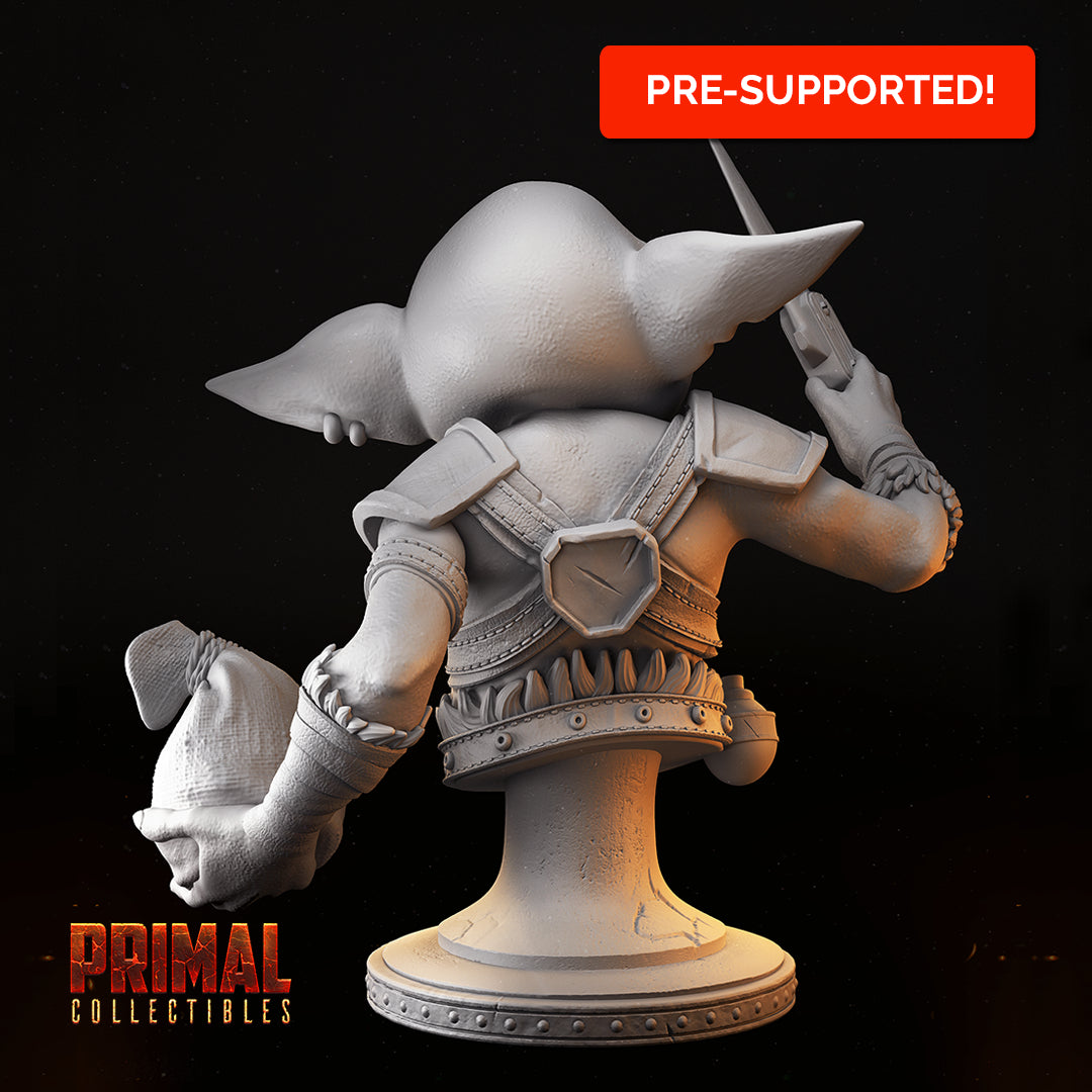 Goblin Bust - MASTERS OF DUNGEONS QUEST - Primal Collectibles