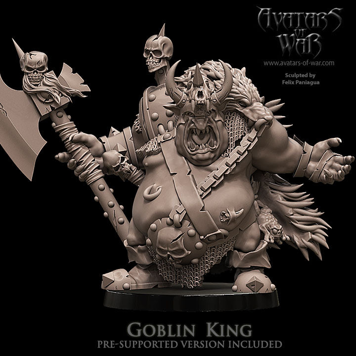 Goblin King (Neutral, Elf bane & Dwarf bane) - Avatars of War