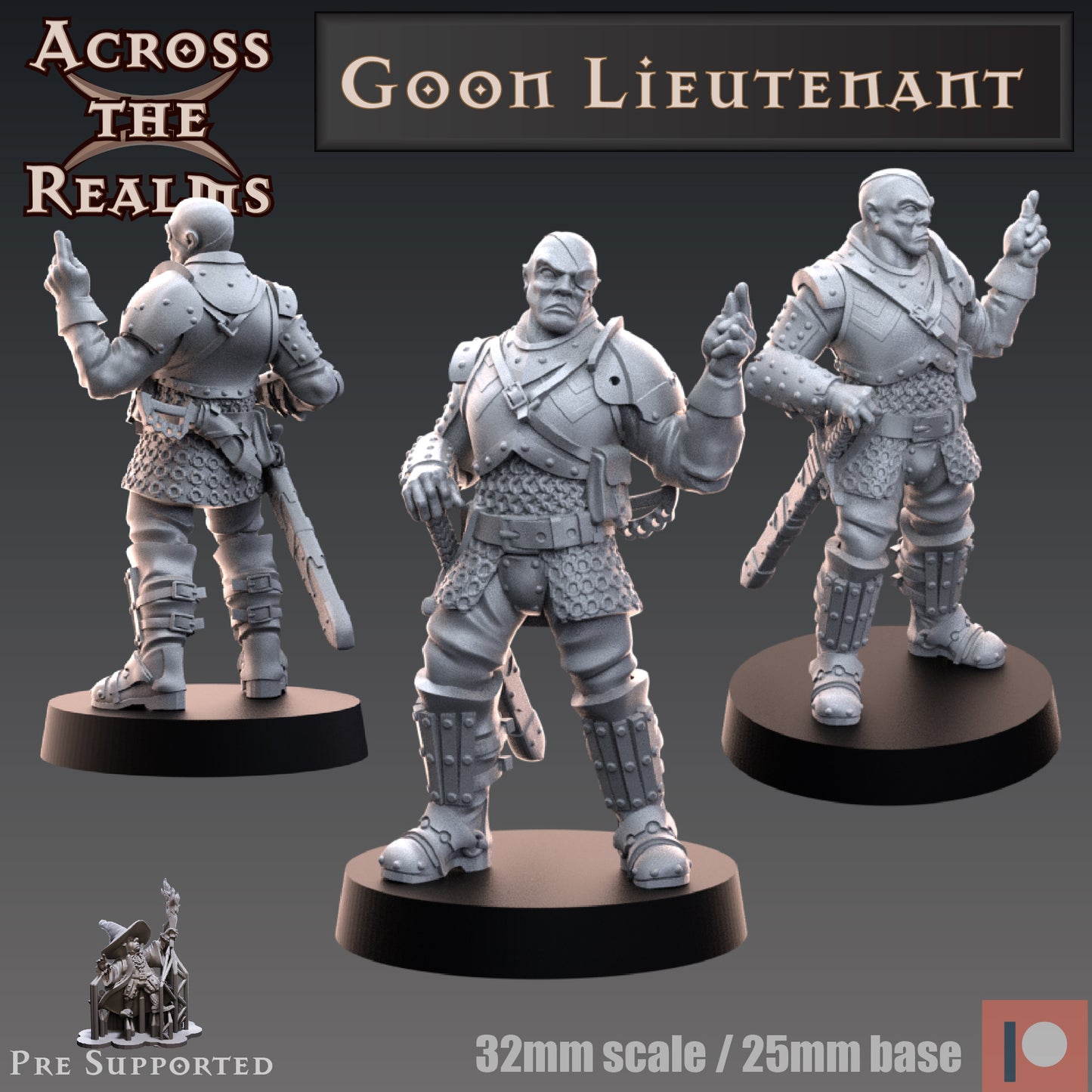 1x Goon Lieutenant - Across the Realms