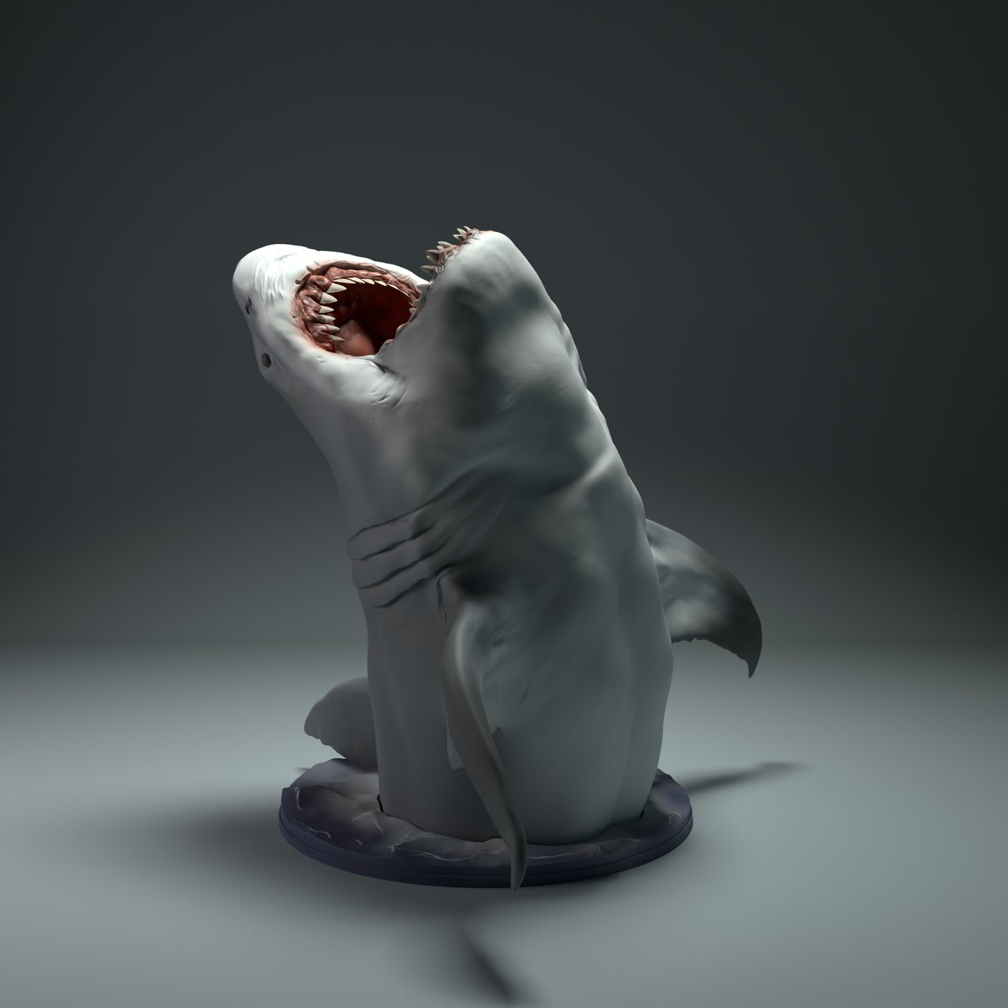 Great White Shark Breach - Animal Den Miniatures