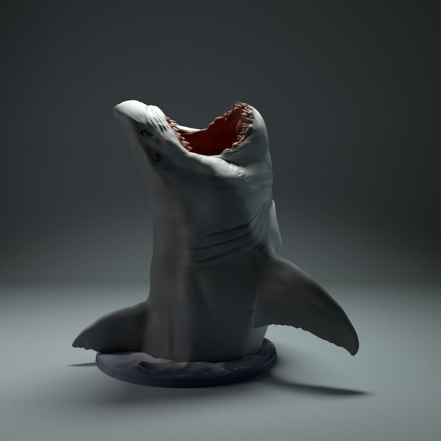 Great White Shark Breach - Animal Den Miniatures