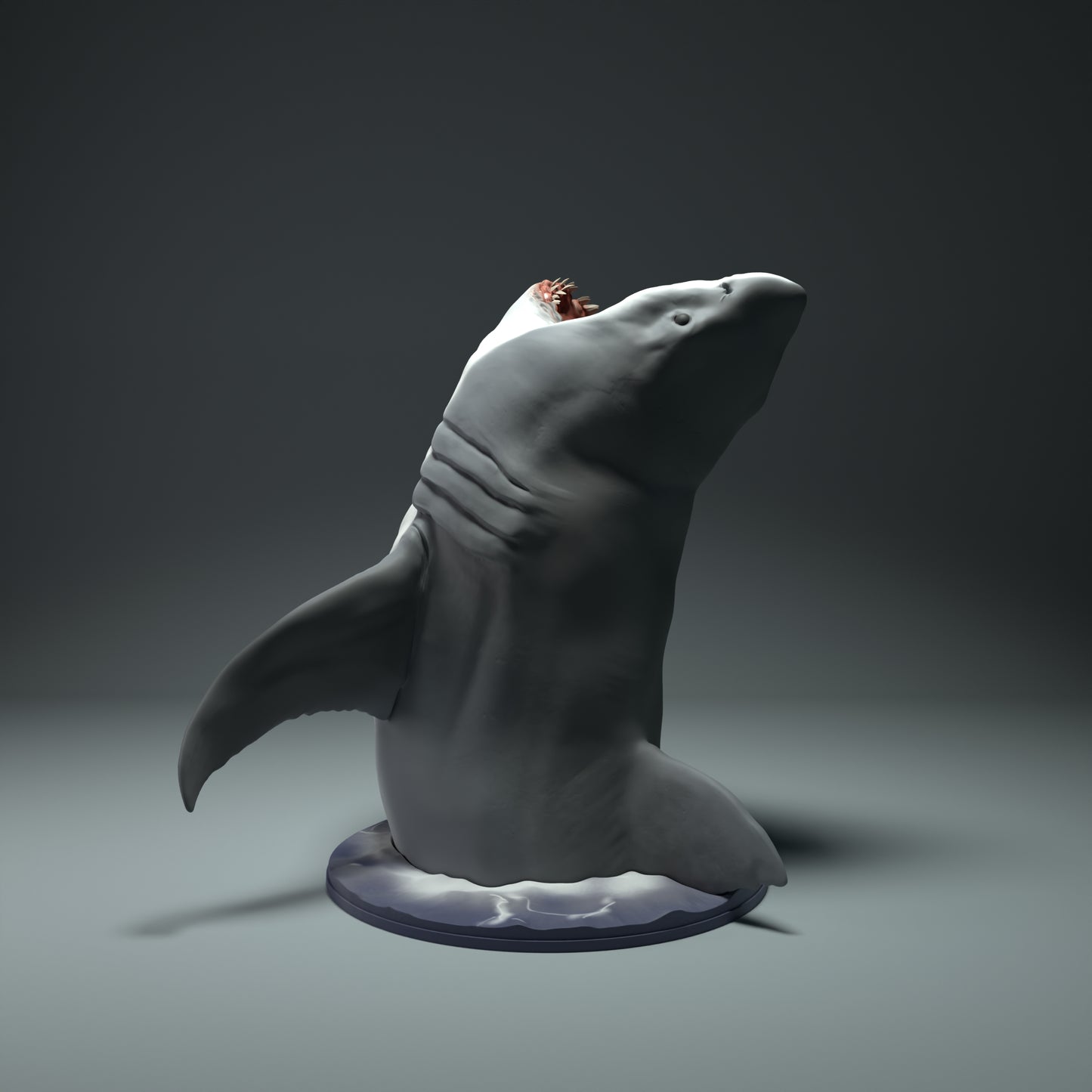 Great White Shark Breach - Animal Den Miniatures