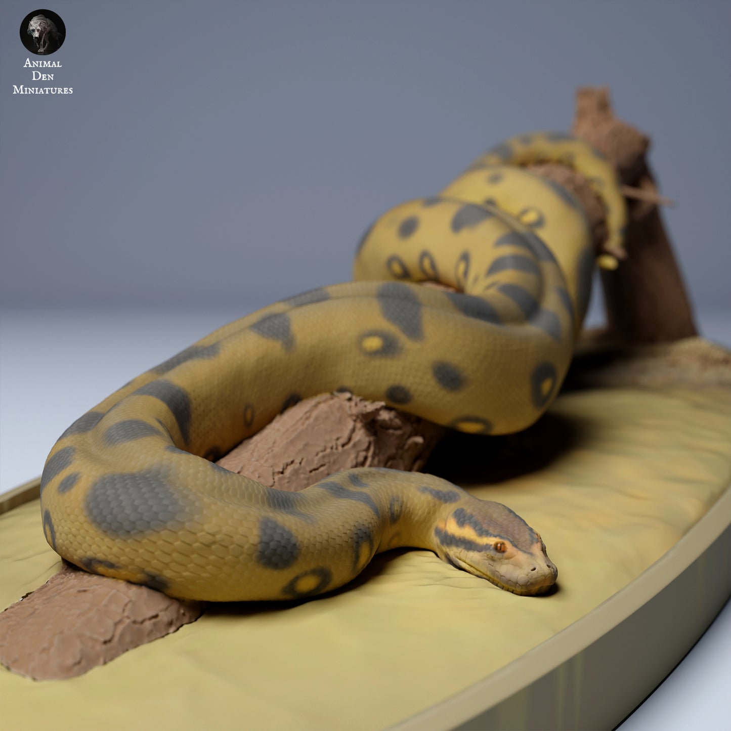 Grüne Anakonda (Eunectes murinus) - Animal Den Miniatures