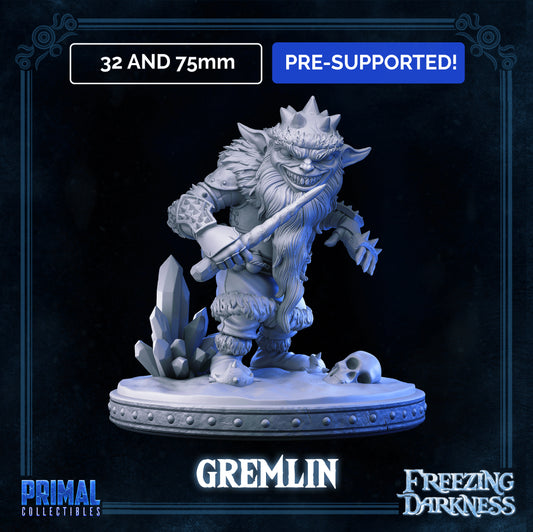 Gremlin - FREEZING DARKNESS - MASTERS OF DUNGEONS QUEST - Primal Collectibles