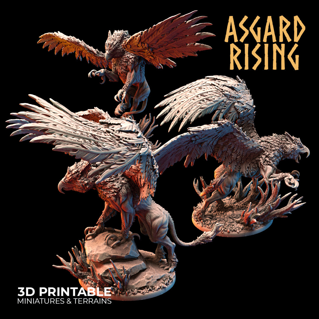 Griffins x3 - Asgard Rising