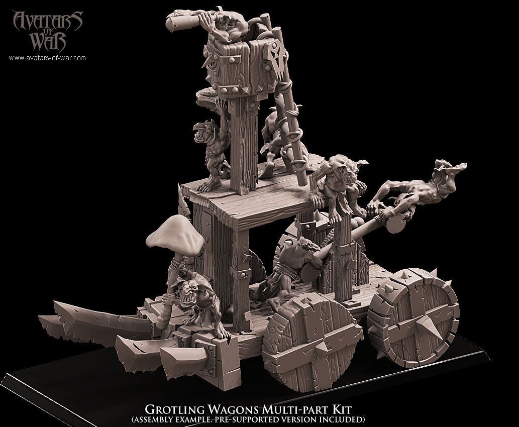 Grotling Battle Wagon Kit - Avatars of War