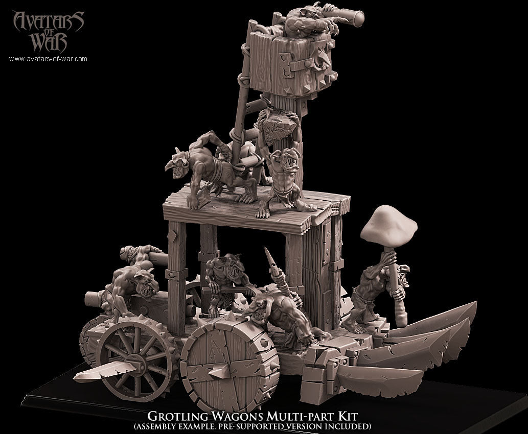 Grotling Battle Wagon Kit - Avatars of War