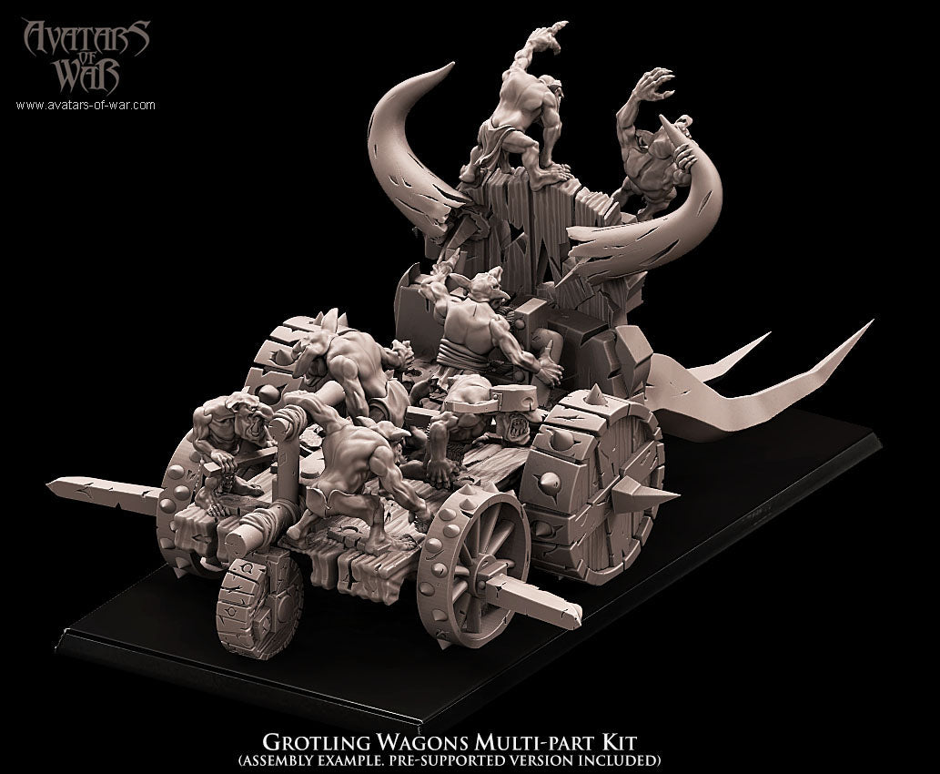 Grotling Battle Wagon Kit - Avatars of War