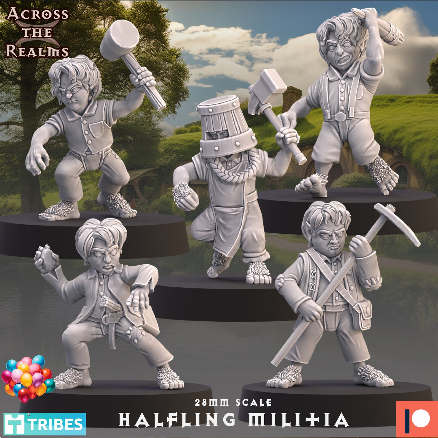 Halfling Company & Friends Army Bundle - Across the Realms