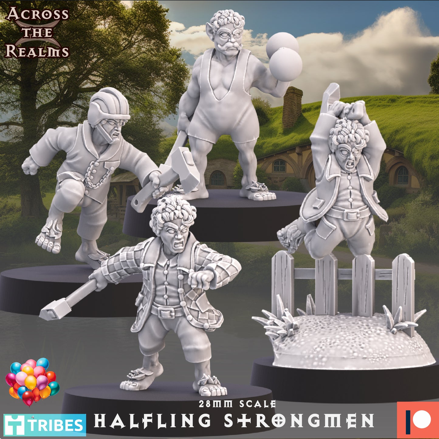 Halfling Company & Friends Army Bundle - Across the Realms