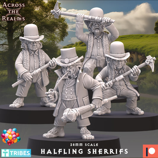 Halfling Sherrifs - Across the Realms