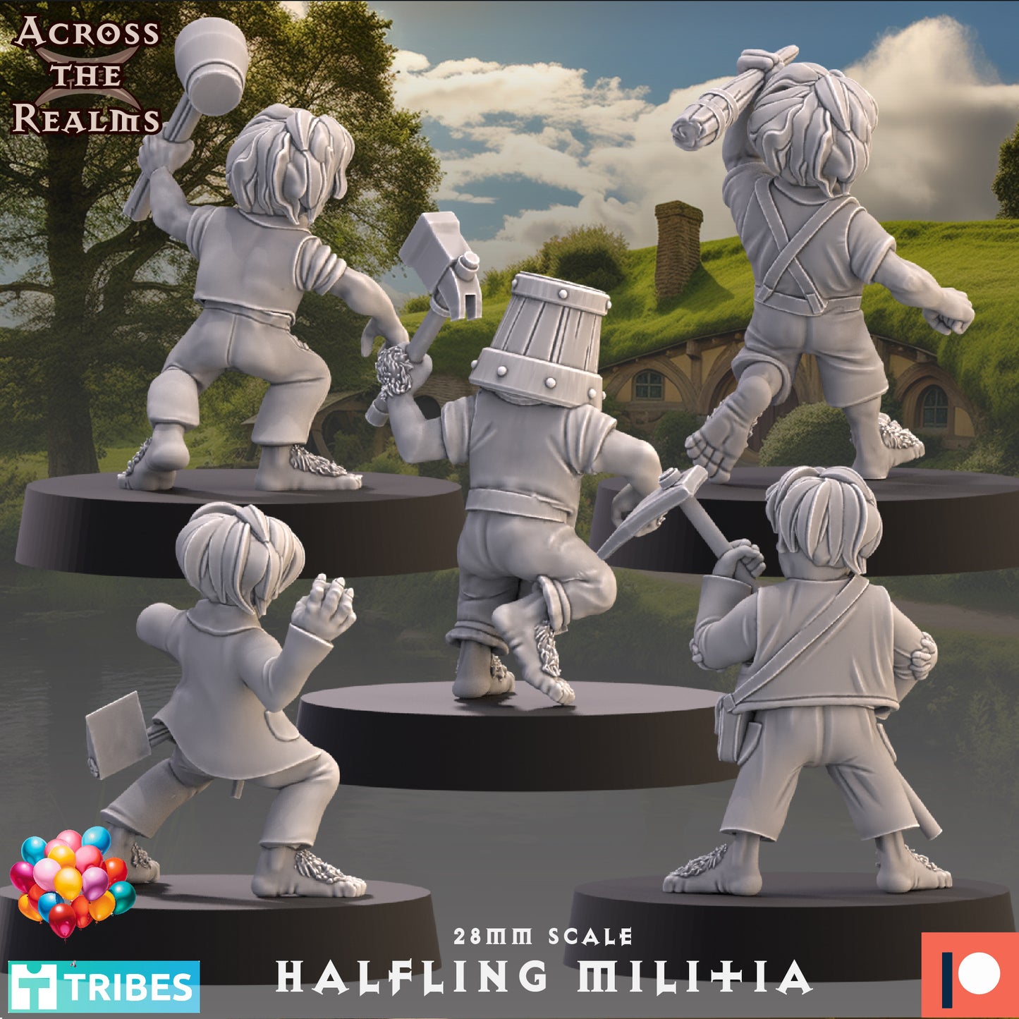 Halfling Company & Friends Army Bundle - Across the Realms