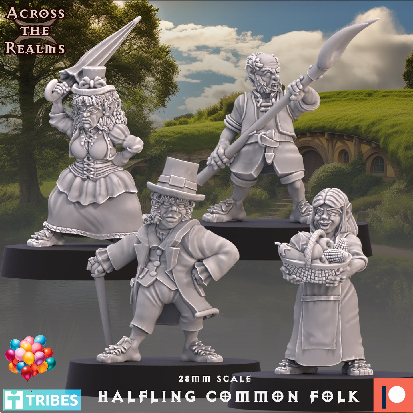 Halfling Company & Friends Army Bundle - Across the Realms