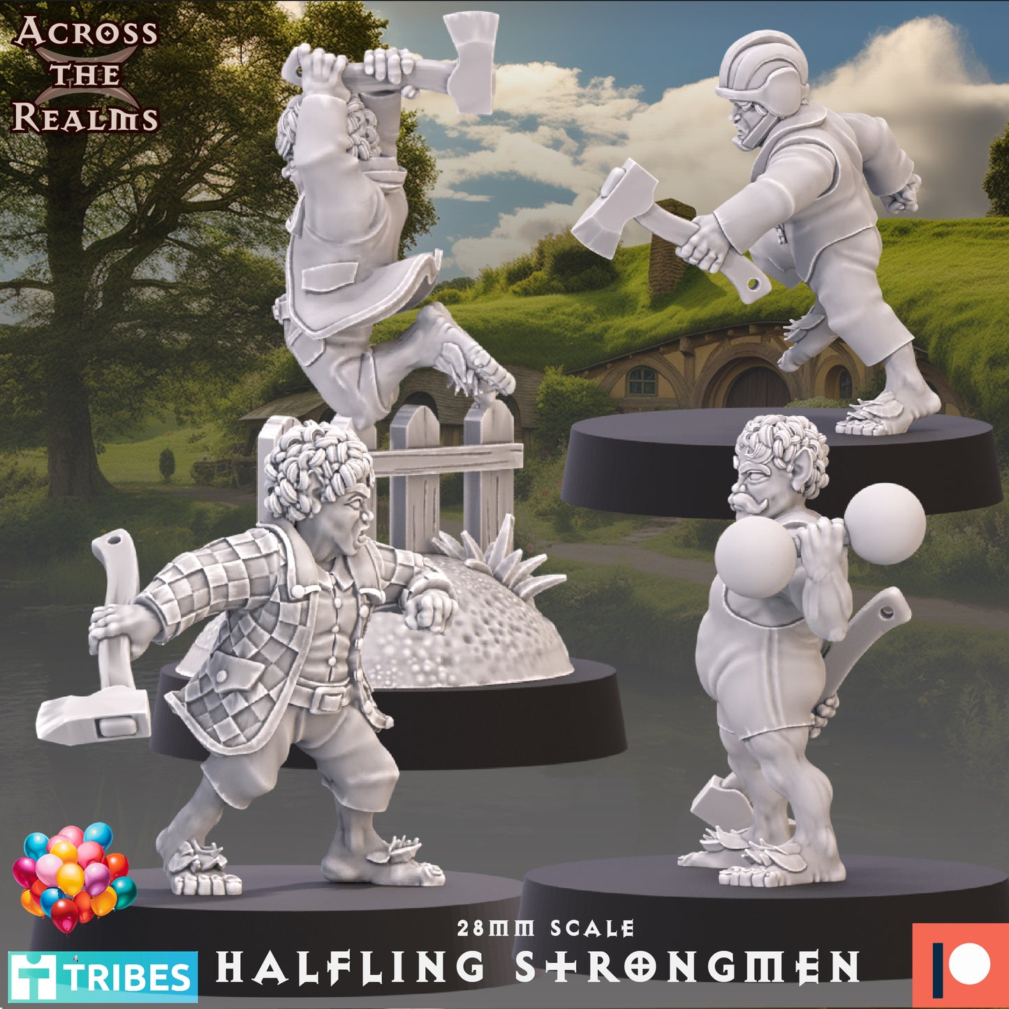 Halfling Company & Friends Army Bundle - Across the Realms