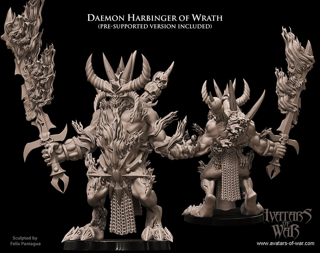 Daemon Harbinger of Wrath - Avatars of War