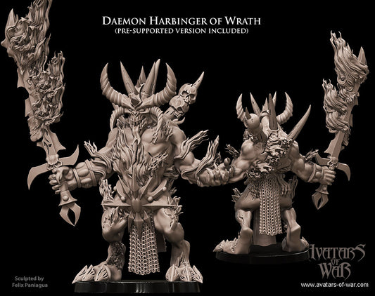 Daemon Harbinger of Wrath - Avatars of War