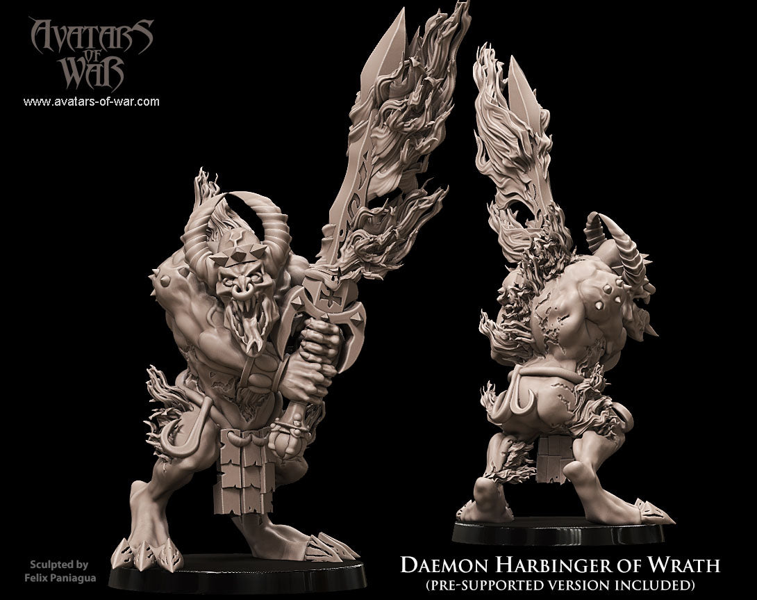 Daemon Harbinger of Wrath - Avatars of War