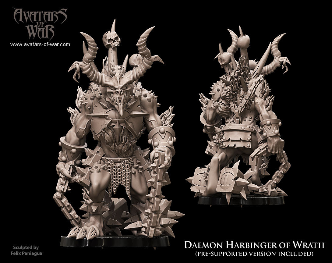 Daemon Harbinger of Wrath - Avatars of War