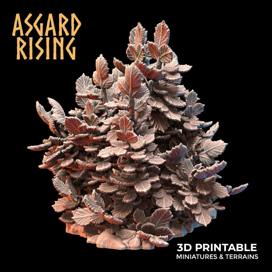 Hazel Bushes and Young Hazel Bushes - Asgard Rising