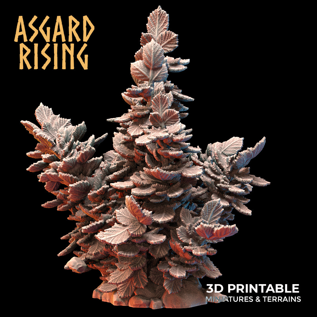 Hazel Bushes and Young Hazel Bushes - Asgard Rising