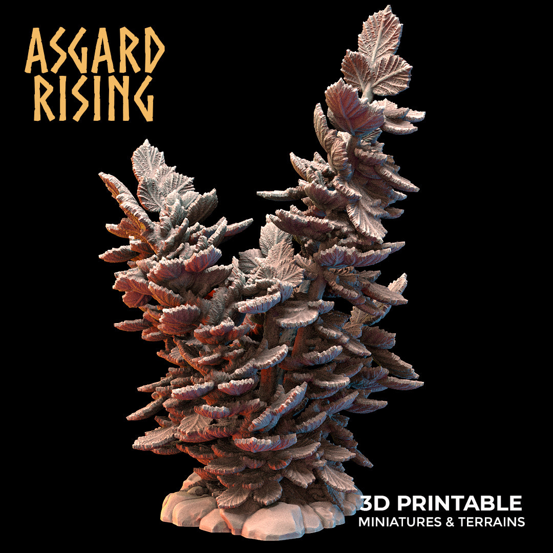 Hazel Bushes and Young Hazel Bushes - Asgard Rising