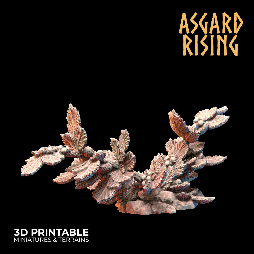 Hazel Bushes and Young Hazel Bushes - Asgard Rising