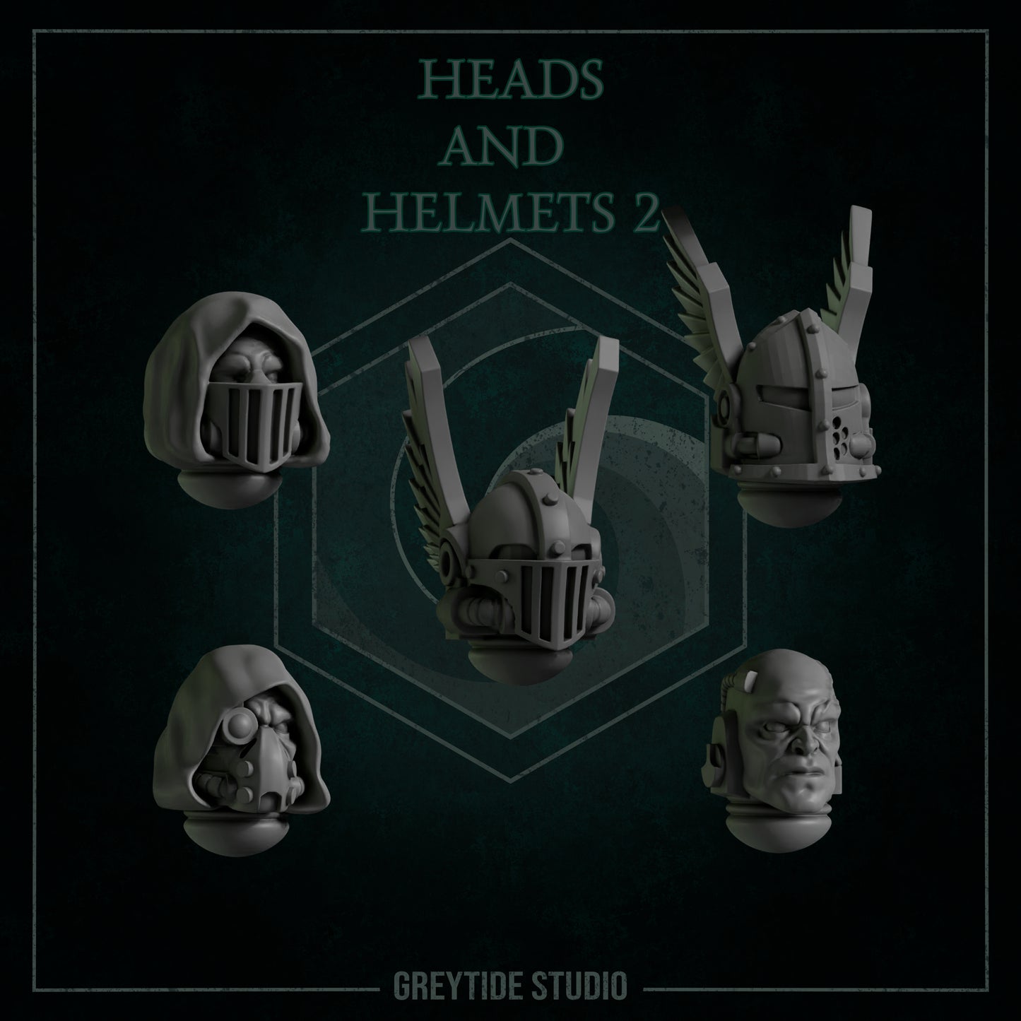 Heads and Helmets 2 - GreyTide Studio