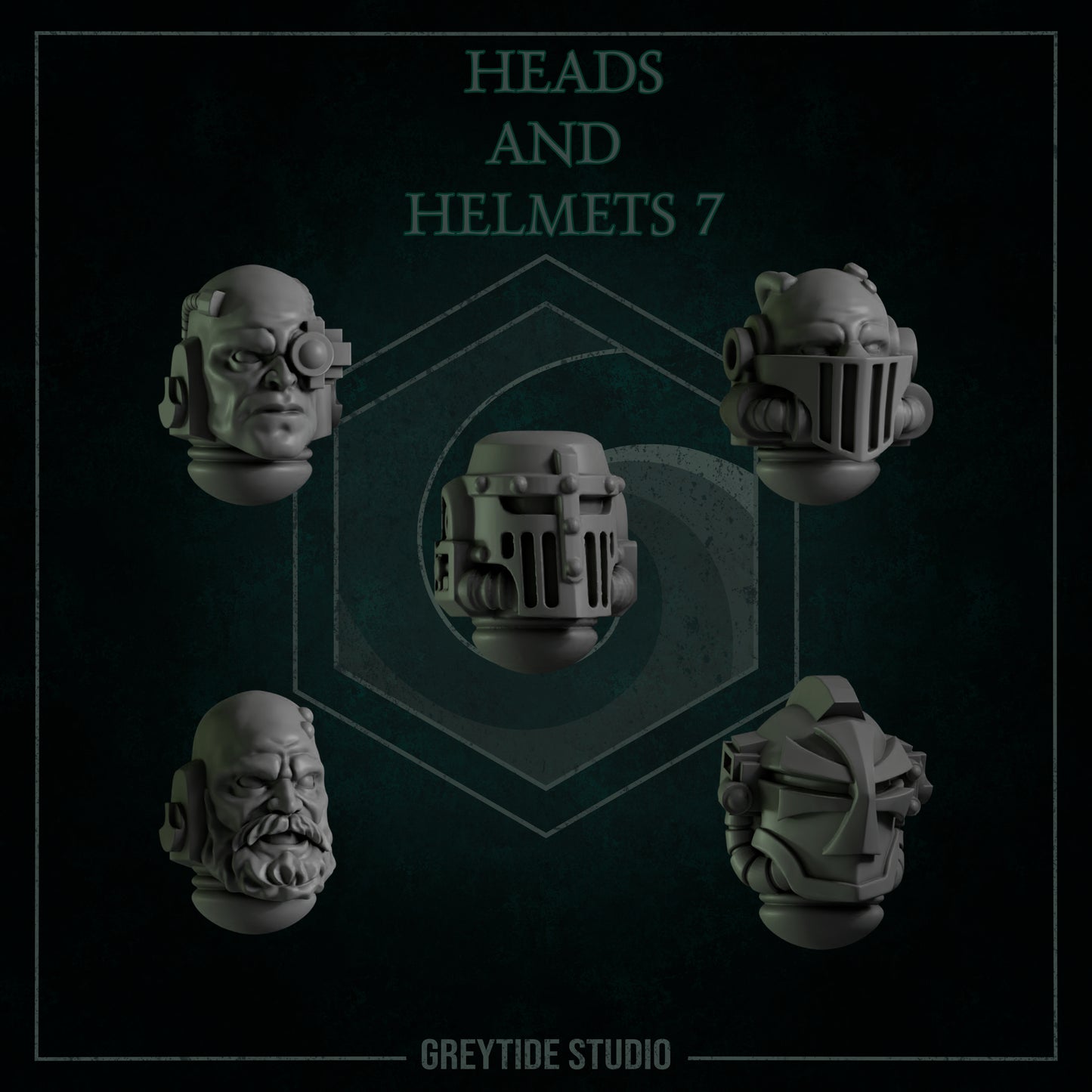 Heads and Helmets 7 - GreyTide Studio