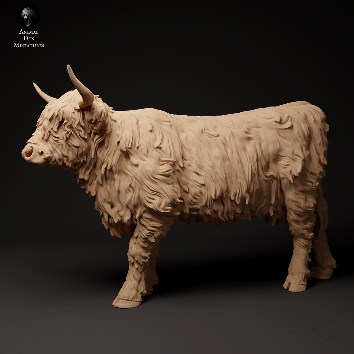 Highland Cow - Animal Den Miniatures