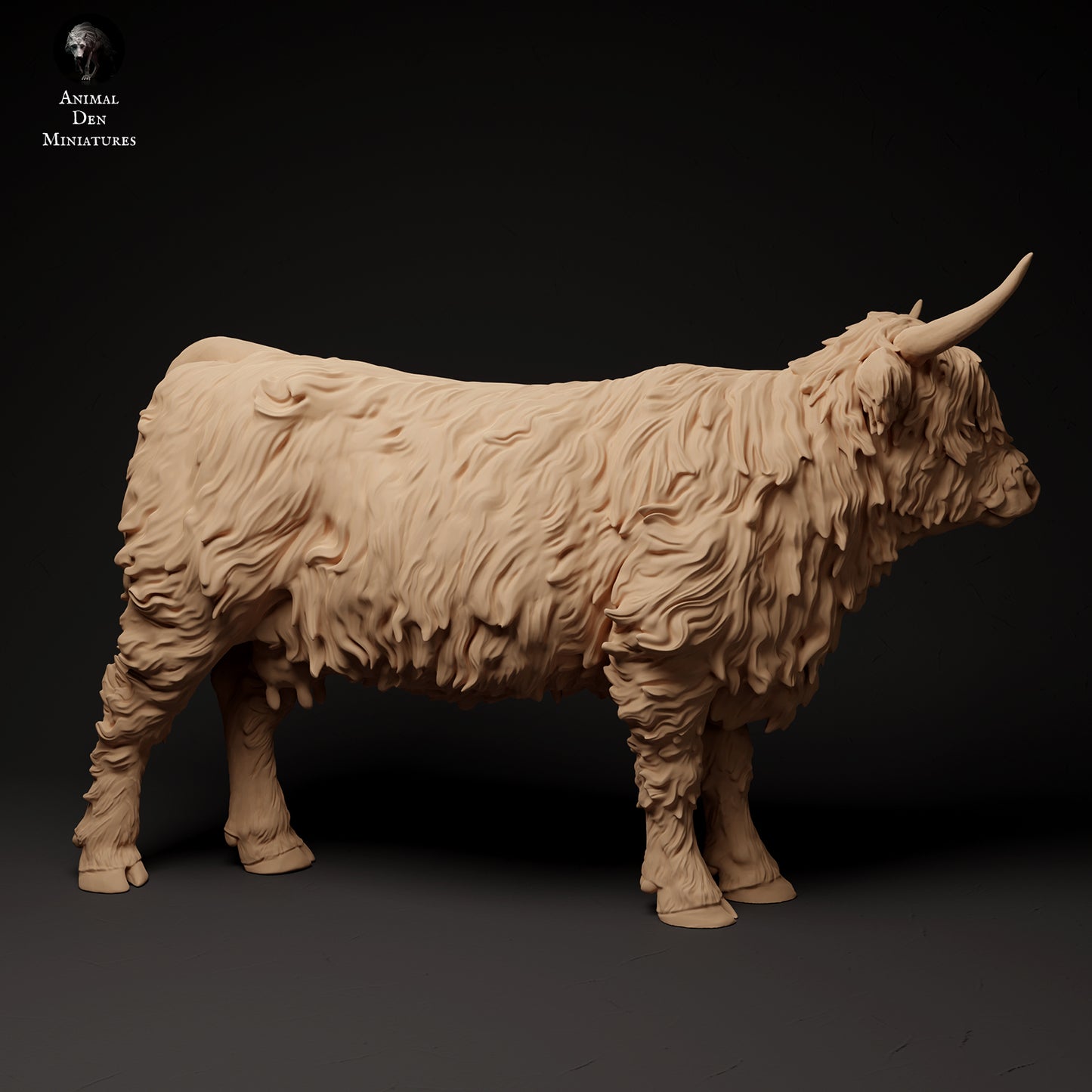 Highland Cow - Animal Den Miniatures